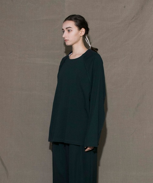 「my beautiful landlet」 長袖Tシャツ 0 オフホワイト メンズ_画像4