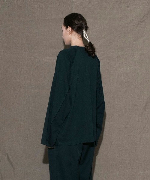 「my beautiful landlet」 長袖Tシャツ 0 オフホワイト メンズ_画像5