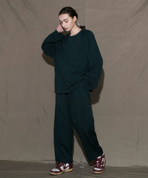 「my beautiful landlet」 長袖Tシャツ 0 オフホワイト メンズ_画像6