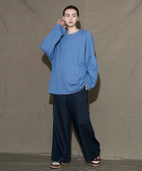 「my beautiful landlet」 長袖Tシャツ 0 オフホワイト メンズ_画像9