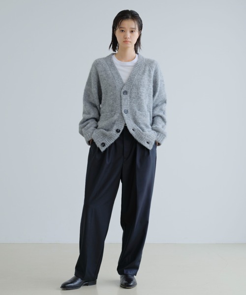 「SINSS」 ニットカーディガン MEDIUM ブルー メンズ_画像9