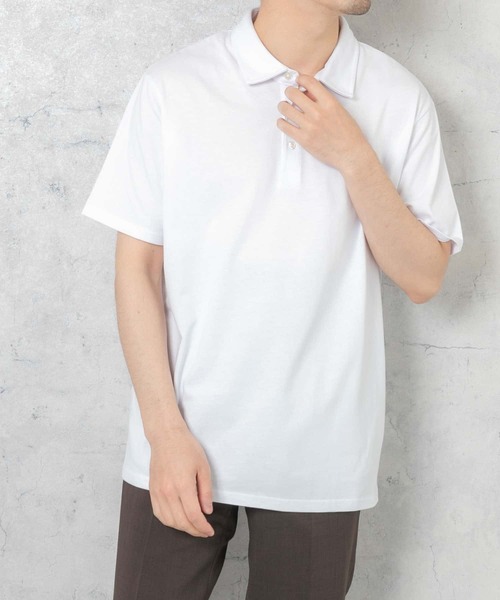 「URBAN RESEARCH ROSSO MEN」 半袖シャツ MEDIUM ネイビー メンズ_画像2