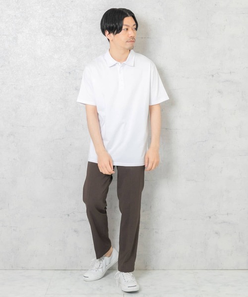 「URBAN RESEARCH ROSSO MEN」 半袖シャツ MEDIUM ネイビー メンズ_画像6