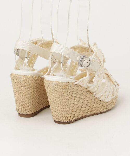 「JILL STUART」 ヒールサンダル 22.5cm ベージュ レディース_画像2