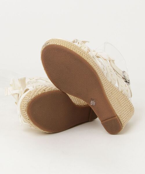 「JILL STUART」 ヒールサンダル 22.5cm ベージュ レディース_画像3