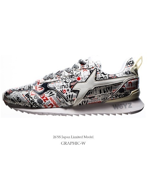 W6YZ（ウィズ） スニーカー W6YZ/ウィズ/26SS 限定モデル JET-M 1N78