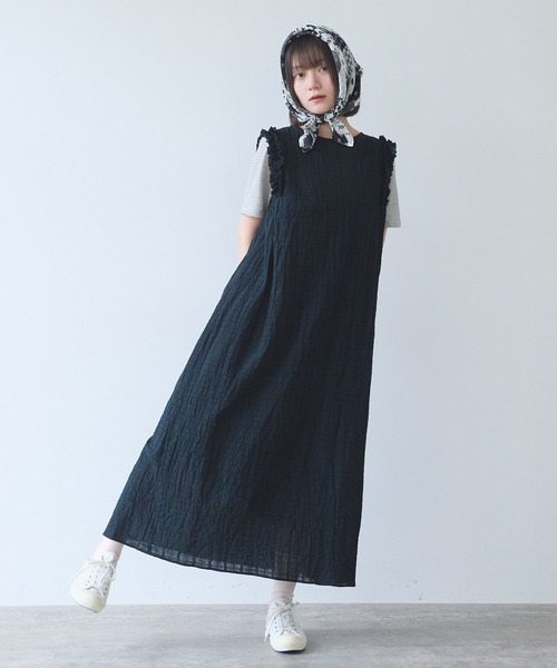 bulle de savon（ビュルデサボン） ワンピース レノクロス frill