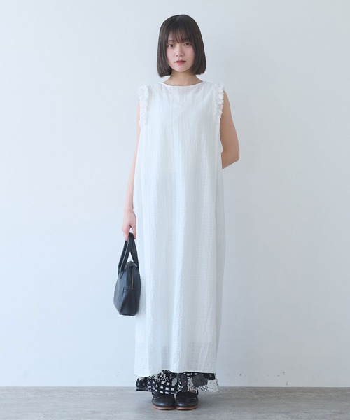 bulle de savon（ビュルデサボン） ワンピース レノクロス frill 