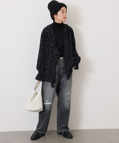 「JOURNAL STANDARD LUXE」 デニムパンツ LARGE グレー レディース