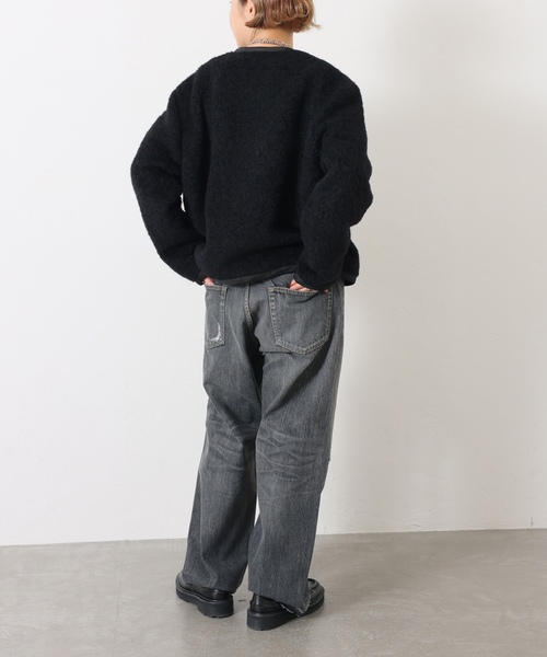 「JOURNAL STANDARD LUXE」 デニムパンツ LARGE グレー レディース