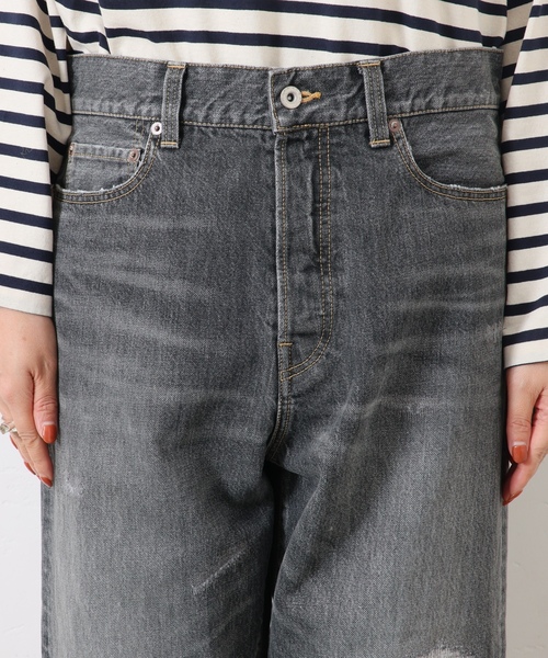 「JOURNAL STANDARD LUXE」 デニムパンツ LARGE グレー レディース