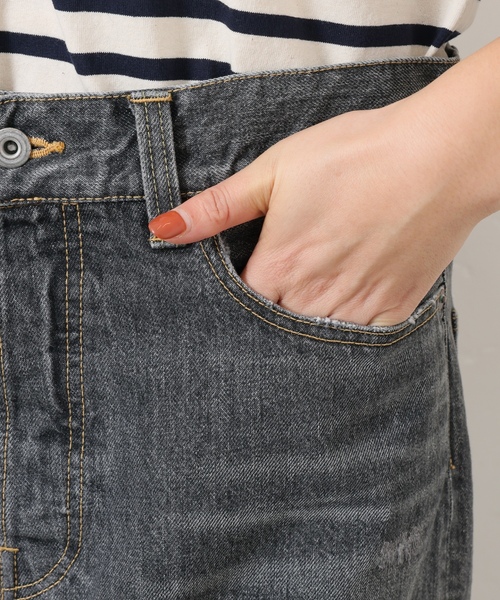 「JOURNAL STANDARD LUXE」 デニムパンツ LARGE グレー レディース