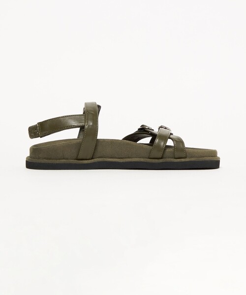 BEAUTY＆YOUTH UNITED ARROWS サンダル ダブルクロス ベルト バック