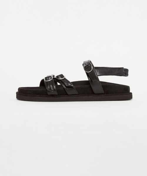 BEAUTY＆YOUTH UNITED ARROWS サンダル ダブルクロス ベルト バック
