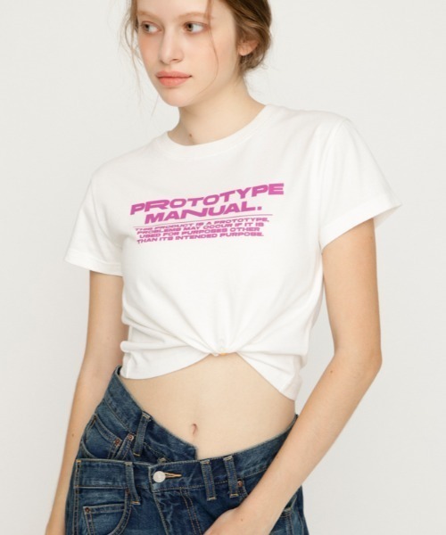 SLY（スライ） tシャツ 半袖 COMPACT LOGO T/SH コンパクト ロゴ T