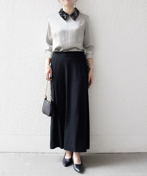 「SHIPS any」 長袖シャツ ONE SIZE クリーム レディースの画像