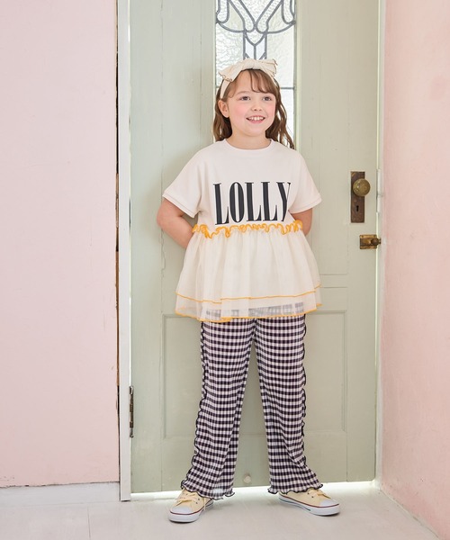 Piet パンツ チェックプリーツパンツ キッズ 子供服 男の子 女の子