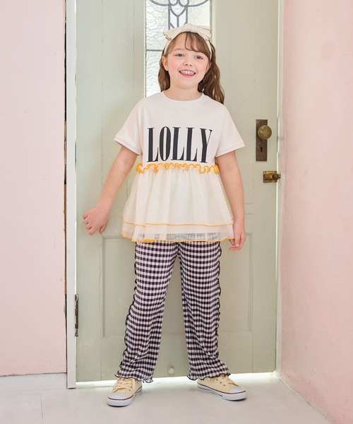 Piet パンツ チェックプリーツパンツ キッズ 子供服 男の子 女の子