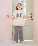 パンツ チェックプリーツパンツ キッズ 子供服...の詳細画像4