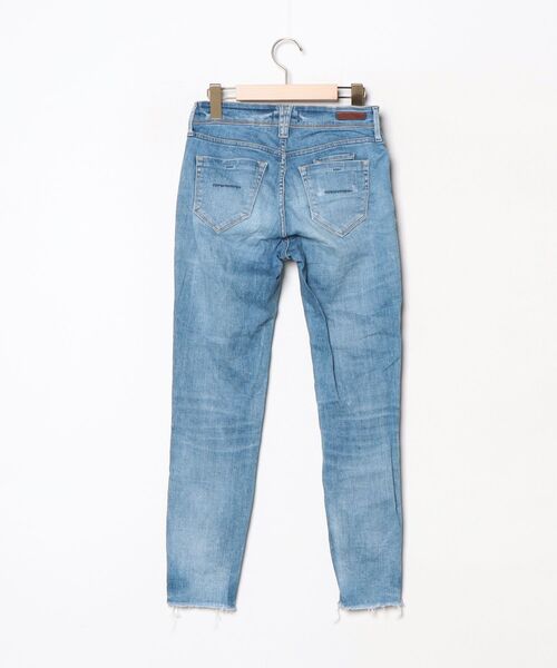 「YANUK」 スキニーデニムパンツ 26inch ブルー レディース_画像2