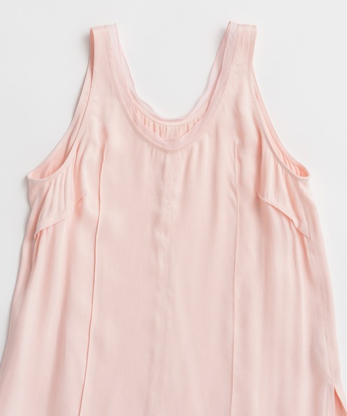 チュニック 「2026Summer Pre-Order」サテンタンクチュニック / Satin Tank Tunicの画像