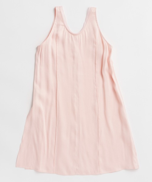 チュニック 「2026Summer Pre-Order」サテンタンクチュニック / Satin Tank Tunicの画像