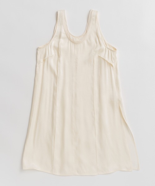 チュニック 「2026Summer Pre-Order」サテンタンクチュニック / Satin Tank Tunicの画像
