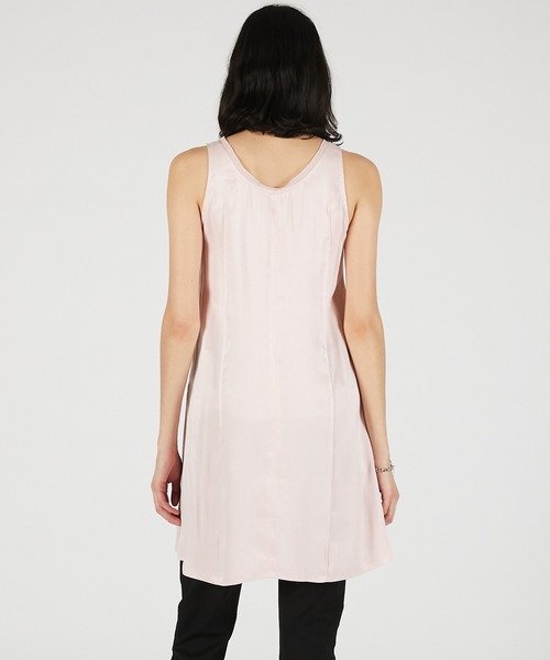 チュニック 「2026Summer Pre-Order」サテンタンクチュニック / Satin Tank Tunicの画像