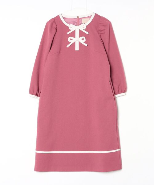 Rose Tiara（ローズティアラ） 長袖ワンピース 38 ピンク レディース