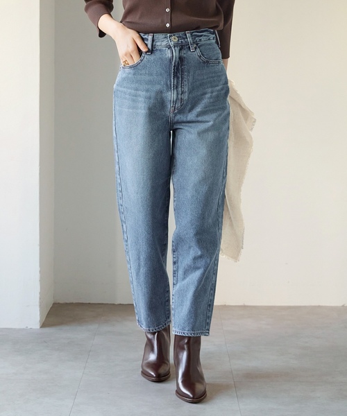 「VERMEIL par iena」 デニムパンツ 25 コバルトブルー レディース