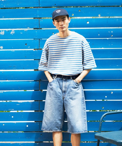 orSlow（オアスロウ） ワイドパンツ ハーフパンツ ジーンズ 短パン