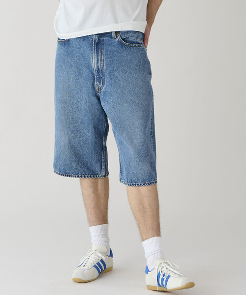 orSlow（オアスロウ） ワイドパンツ ハーフパンツ ジーンズ 短パン