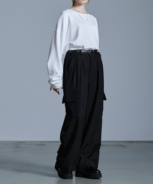 「Loose/ルース」 カーゴパンツ L ブラック メンズ_画像7