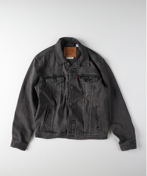 「Levi's」 デニムジャケット S ブラック メンズ_画像2