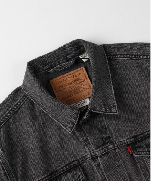 「Levi's」 デニムジャケット S ブラック メンズ_画像4