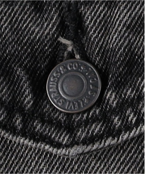 「Levi's」 デニムジャケット S ブラック メンズ_画像6