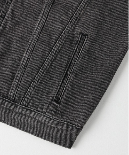 「Levi's」 デニムジャケット S ブラック メンズ_画像7