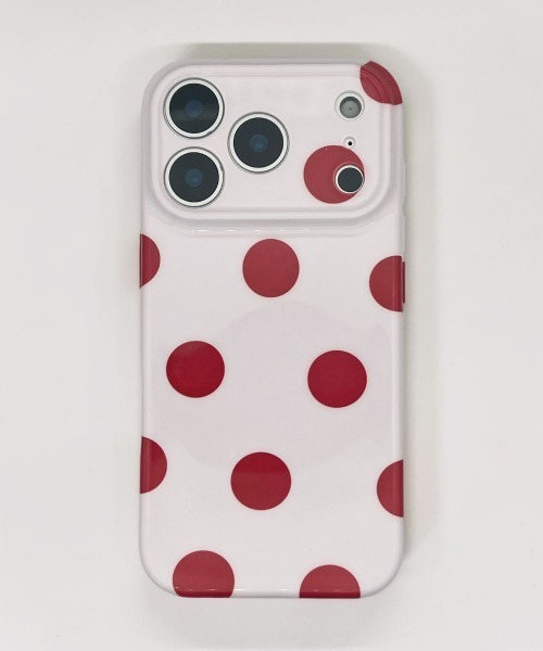 Fun & Daily（ファンアンドデイリー） スマホケース Large Dot iPhone