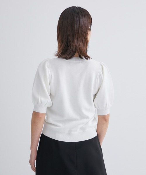 「TSURU by Mariko Oikawa」 半袖ニット FREE ピンク レディース_画像2