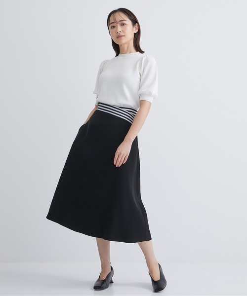 「TSURU by Mariko Oikawa」 半袖ニット FREE ピンク レディース_画像5