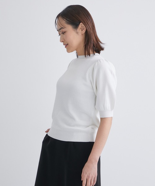 「TSURU by Mariko Oikawa」 半袖ニット FREE ピンク レディース_画像6