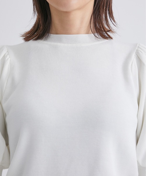 「TSURU by Mariko Oikawa」 半袖ニット FREE ピンク レディース_画像8
