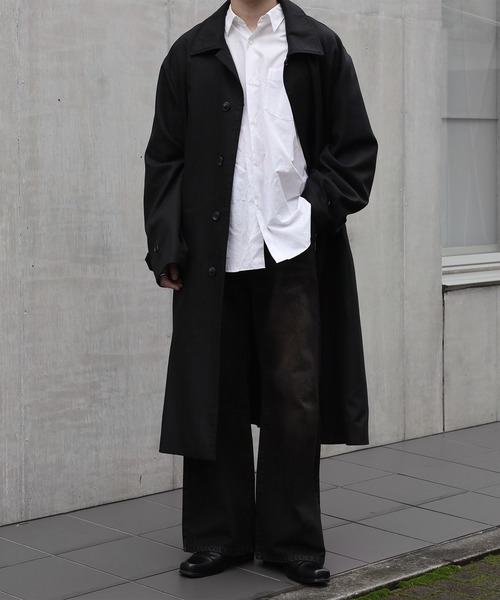 「CALLNE」 デニムパンツ L ブラウン メンズ_画像9