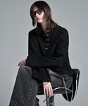 ヘンリーネック tシャツ Short Leng...の詳細画像4