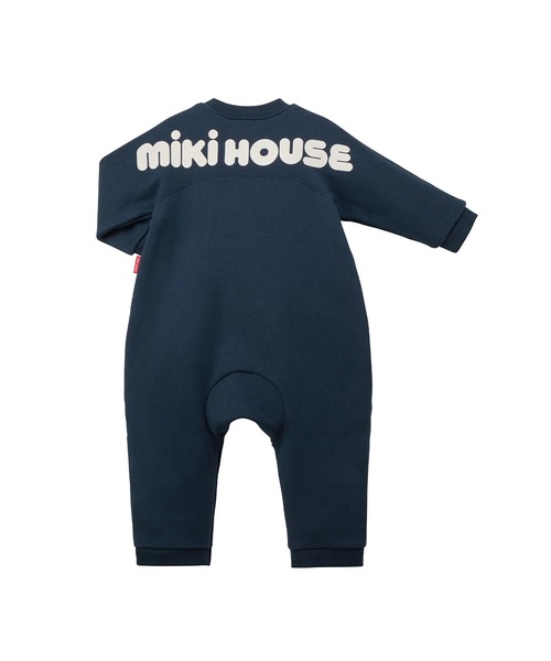MIKI HOUSE（ミキハウス） ベビー服 ロンパース 「WEB限定」バックロゴ