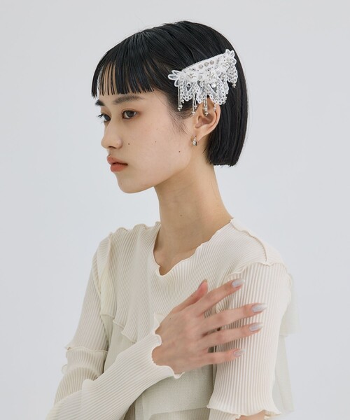ヘアアクセサリー Tanaka Daisuke  bijou barrette tanakadaisuke（タナカダイスケ） ヘアクリップ 「tanakadaisuke
