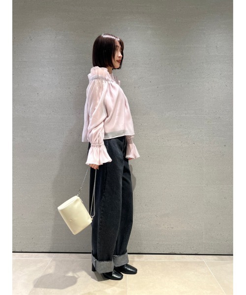 「SNIDEL」 デニムパンツ 0 ブルー レディース_画像5