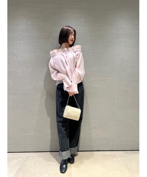 「SNIDEL」 デニムパンツ 0 ブルー レディース_画像7