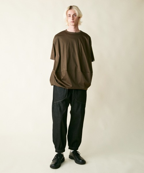 「rehacer」 デニムパンツ MEDIUM インディゴブルー メンズ_画像5