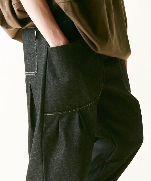 「rehacer」 デニムパンツ MEDIUM インディゴブルー メンズ_画像8